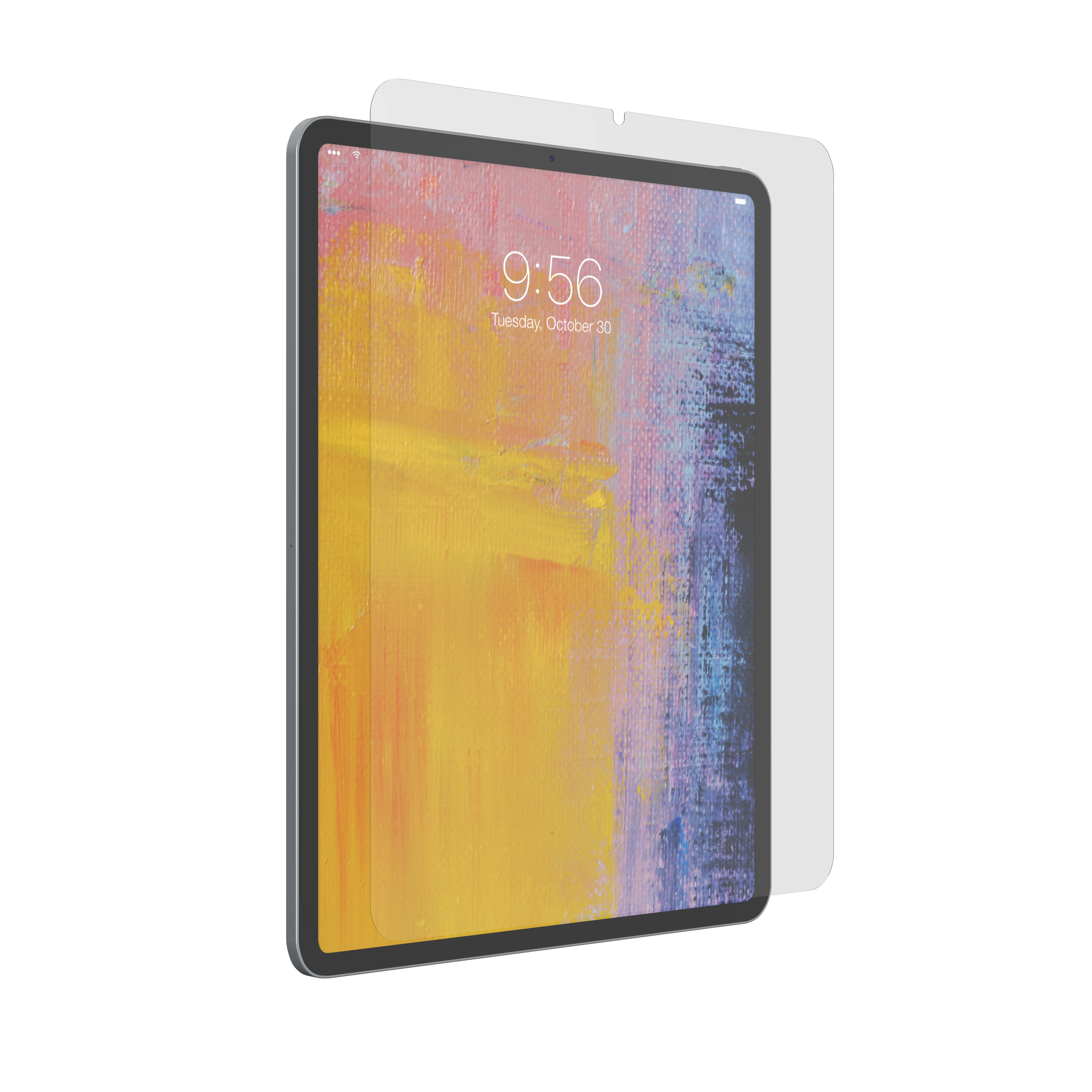 InvisibleShield Glass+ for the 12.9-inch Apple iPad Pro (Gen 3/4/5/6) (Case Friendly)