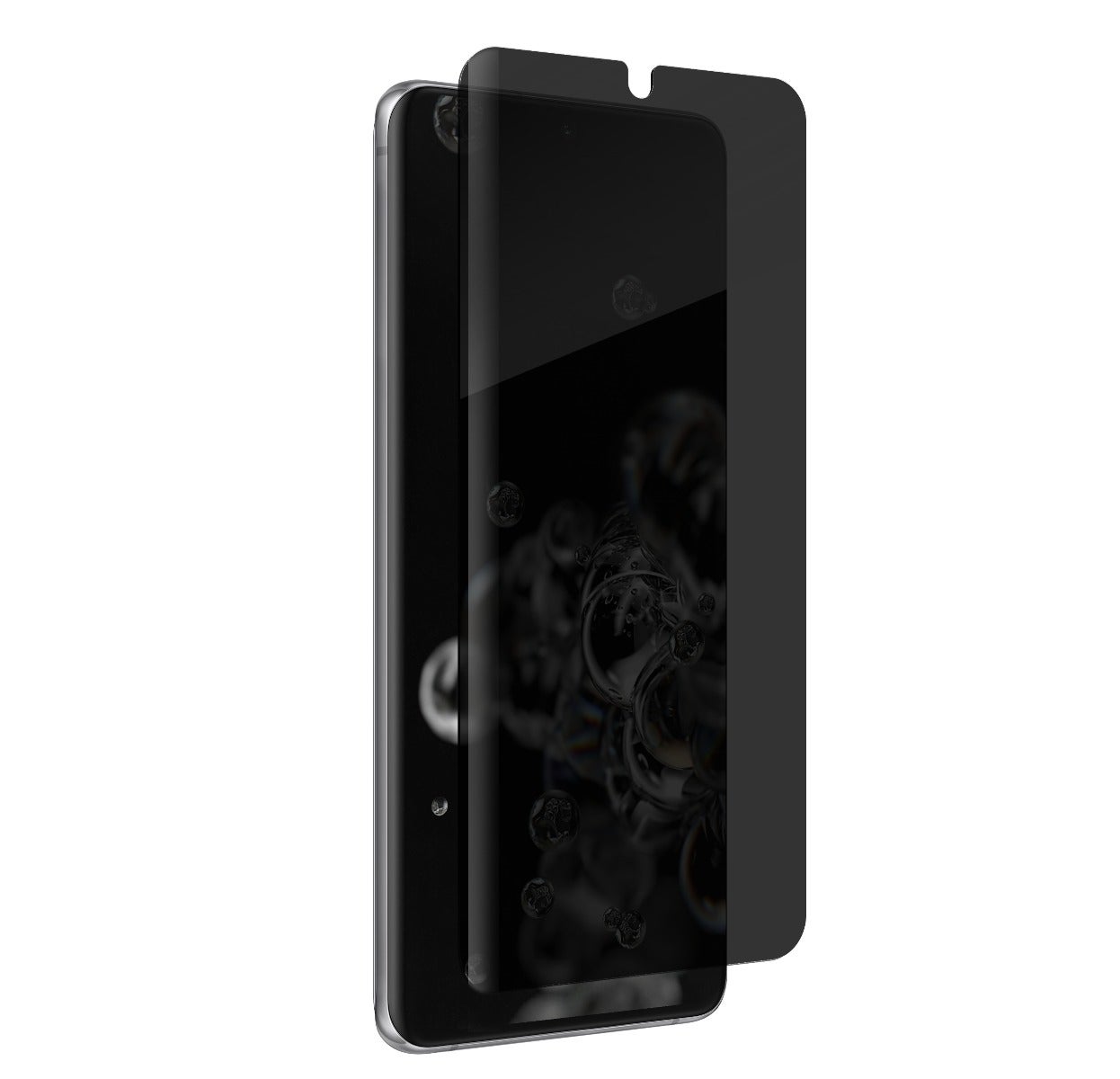 GlassFusion Privacy+ for the Samsung Galaxy S20 Ultra 5G (Case Friendly)