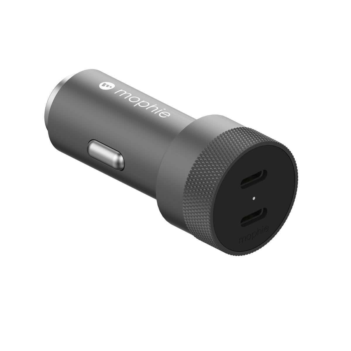 mophie dual USB-C car charger 40w (Apple Exclusive)