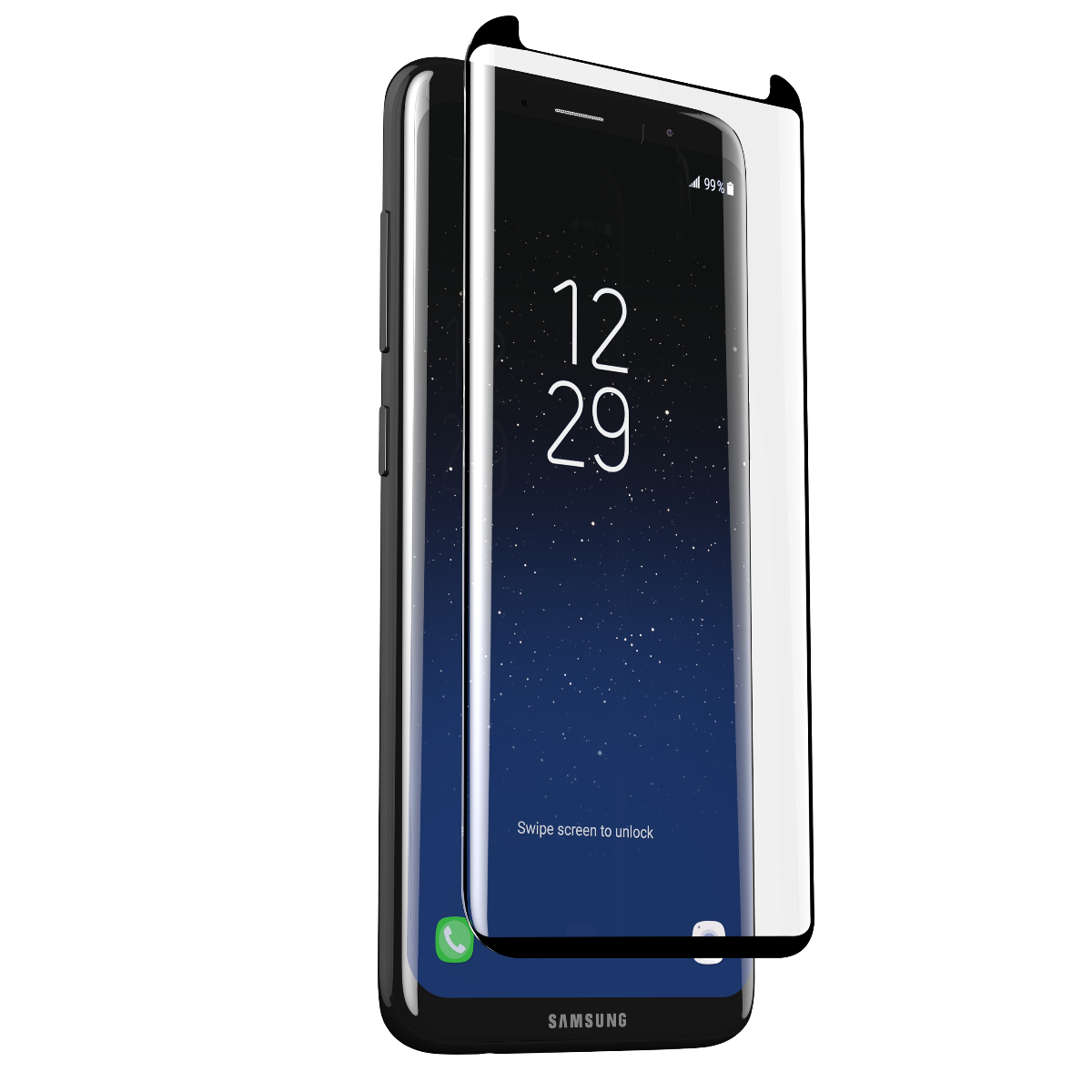 InvisibleShield Glass Curve for the Samsung Galaxy S8 (Case Friendly)
