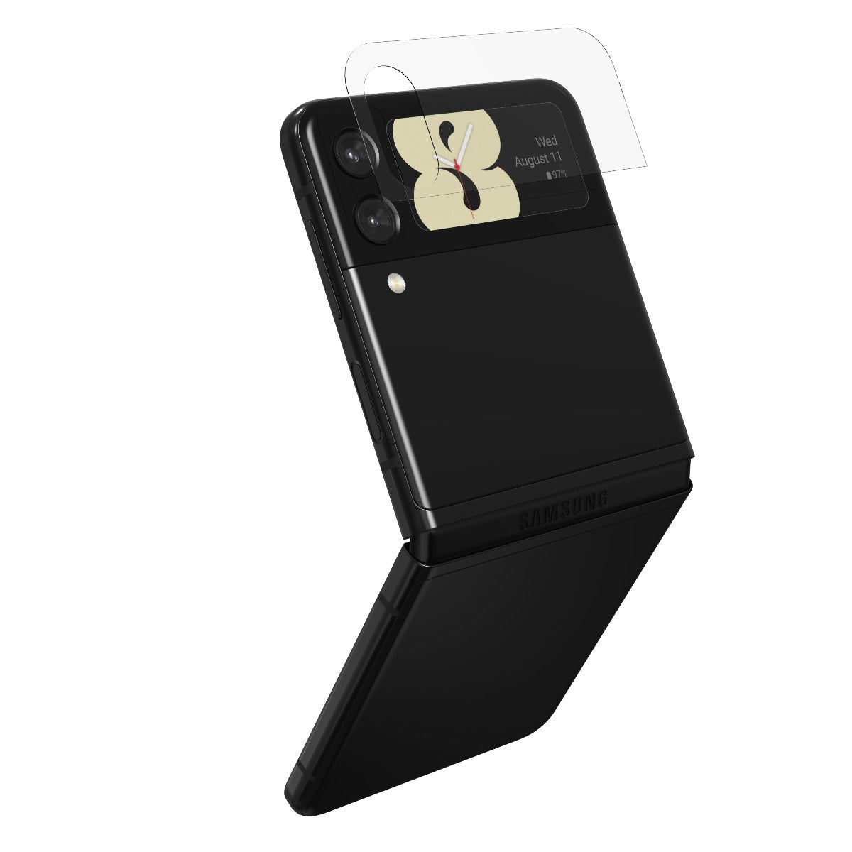 Ultra Clear with D3O Samsung Galaxy Z Flip3 5G (Case Friendly)