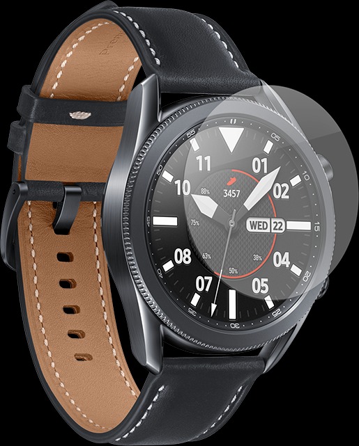 GlassFusion+ Samsung Galaxy Watch3 (41mm-Case Friendly)