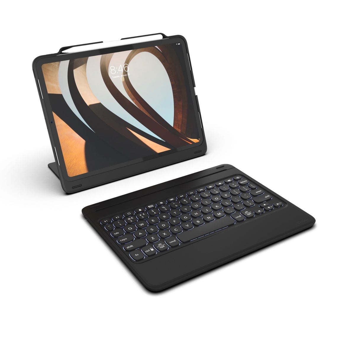 Rugged Book Go for the Apple iPad 11-inch Pro Gen 3/2/1 (2021/2020/2018 - US English)