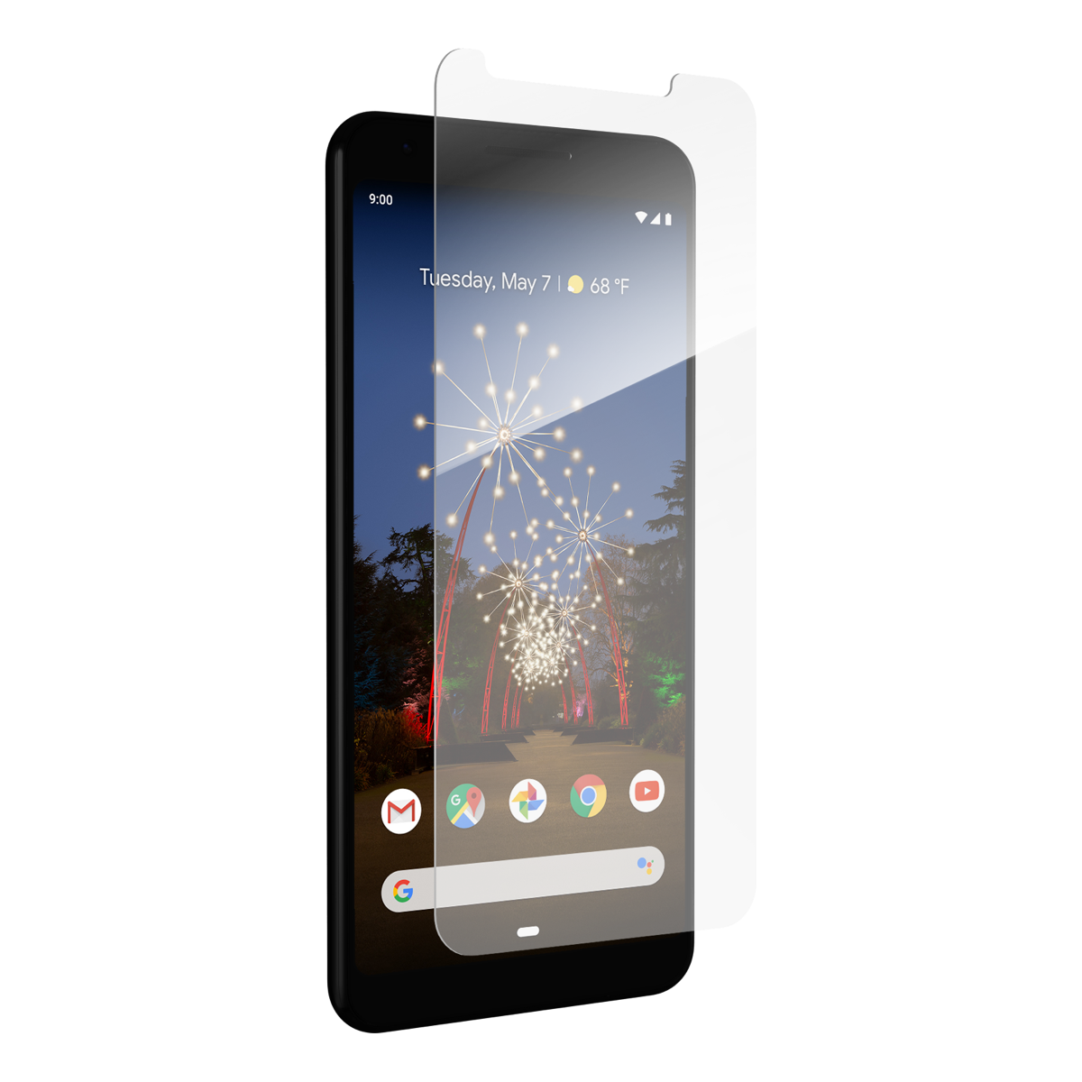 ZAGG - InvisibleShield Glass Elite Screen Protector for Google Pixel 3a XL - Clear