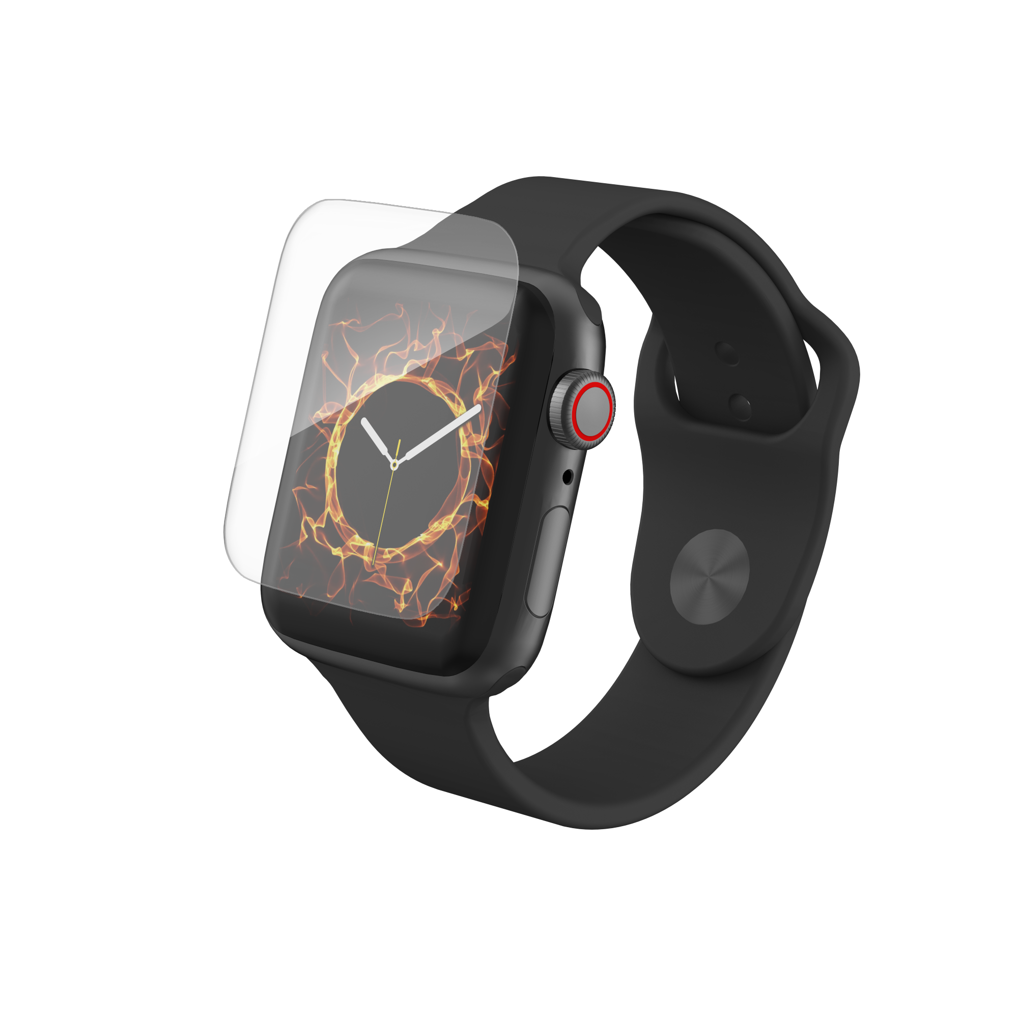 InvisibleShield HD for the Apple Watch Series 6/SE/5/4 (40mm) (Case Friendly)
