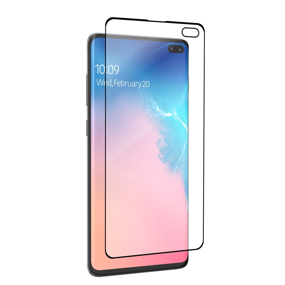 InvisibleShield GlassFusion Visionguard for the Samsung Galaxy S10+