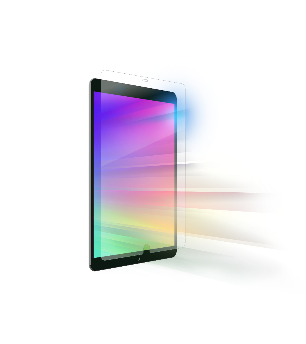 InvisibleShield Glass Elite VisionGuard for the Apple iPad 2019 (Case Friendly)