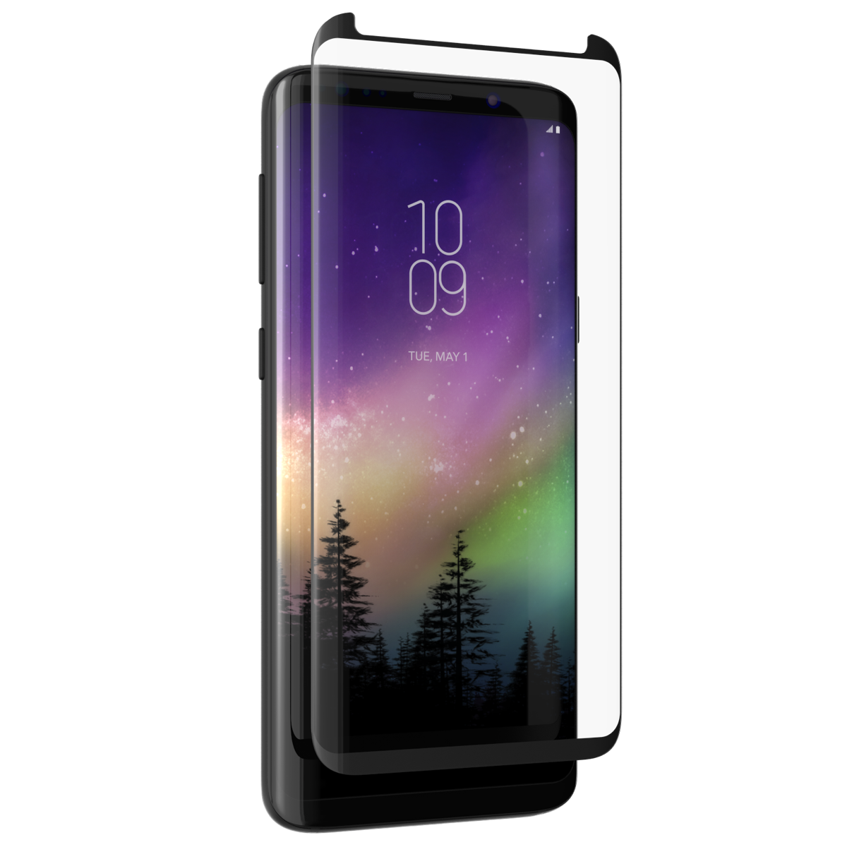 InvisibleShield Glass Curve Elite for the Samsung Galaxy S9+ (Black)