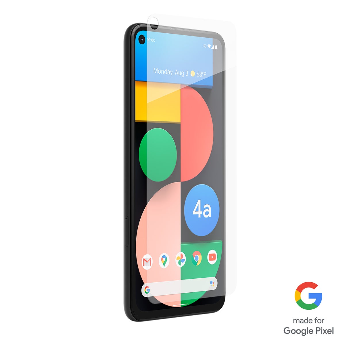 InvisibleShield Glass Elite+ Google Pixel 4a 5G (Case Friendly)