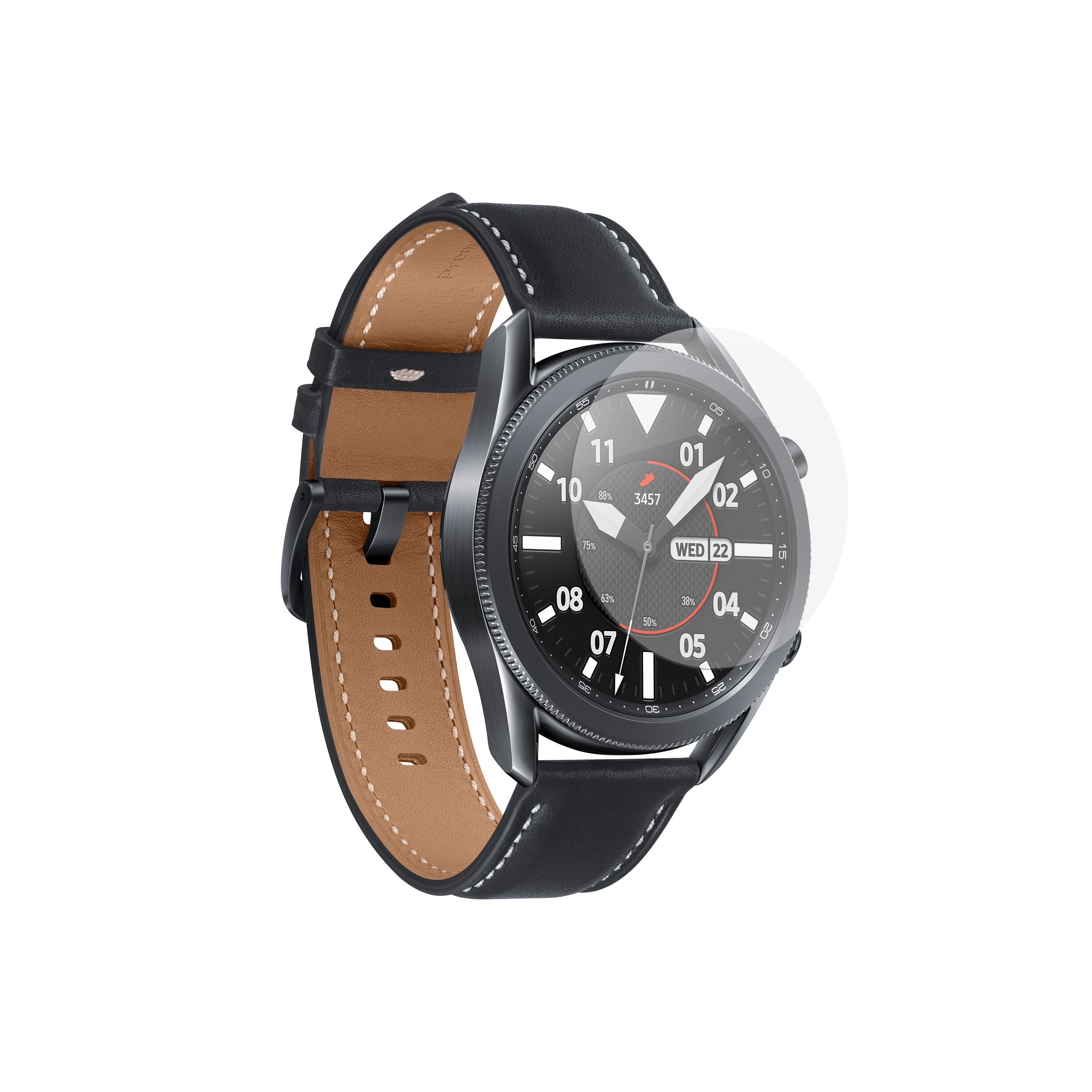InvisibleShield GlassFusion+ Samsung Galaxy Watch3 (45mm-Case Friendly)