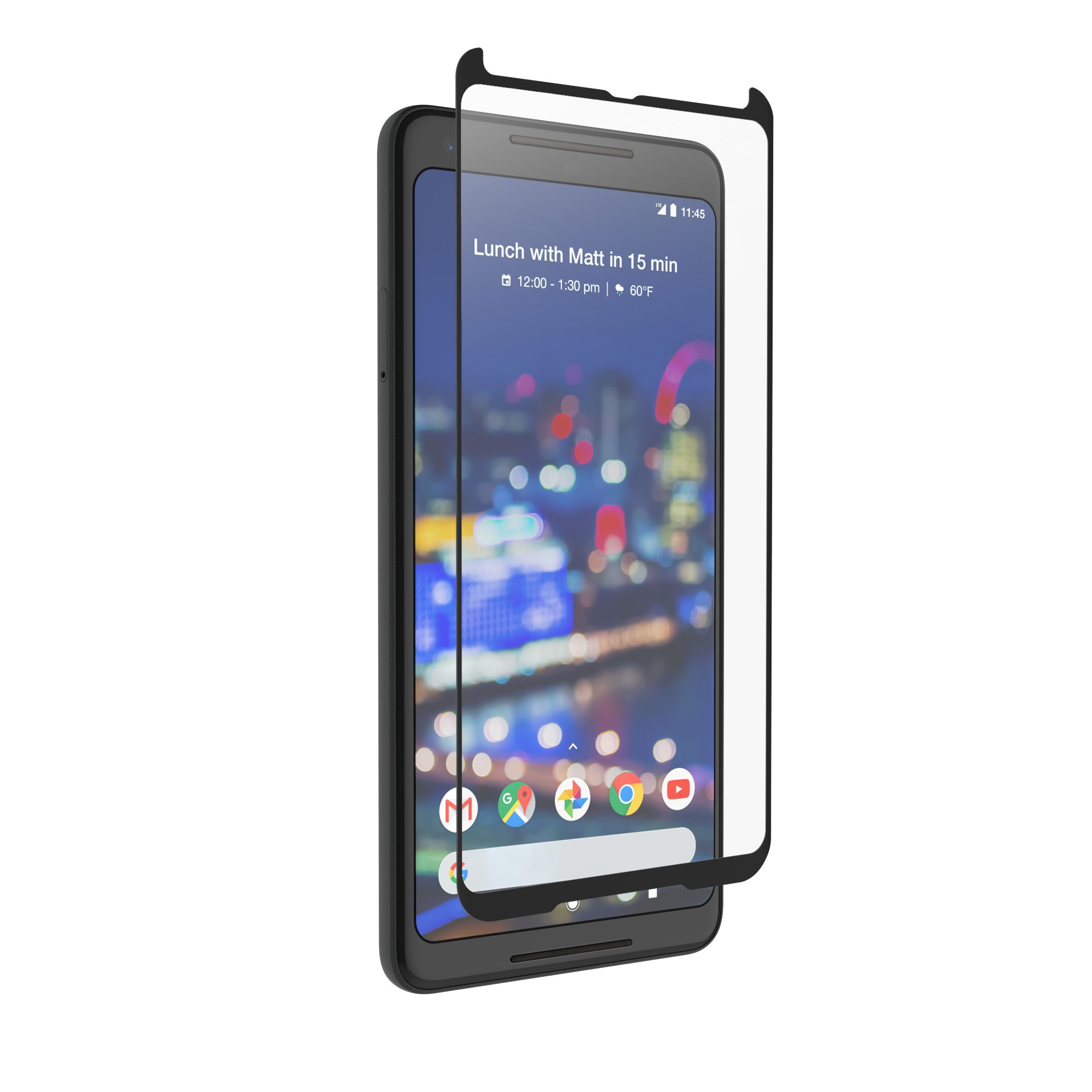 InvisibleShield Glass Curve For The Google Pixel 2 XL (Case Friendly)