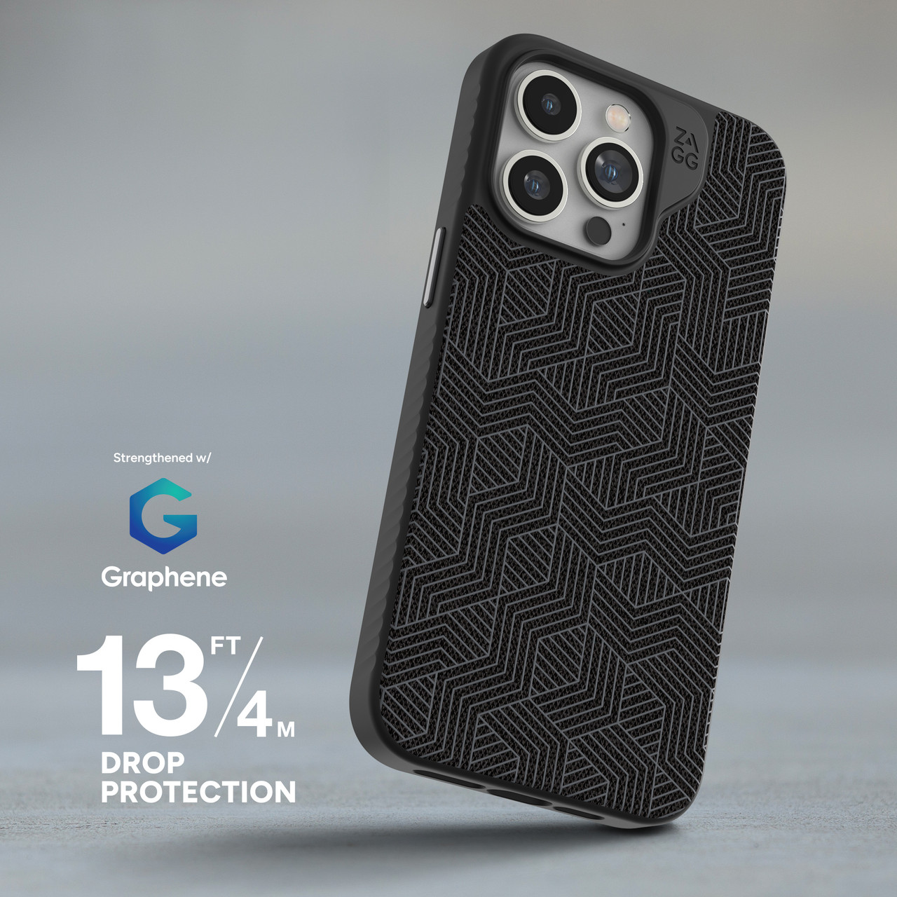 ZAGG London Snap iPhone 15 Pro Max Hülle - Schutzhülle Handyhülle Drop - Bild 7 von 9