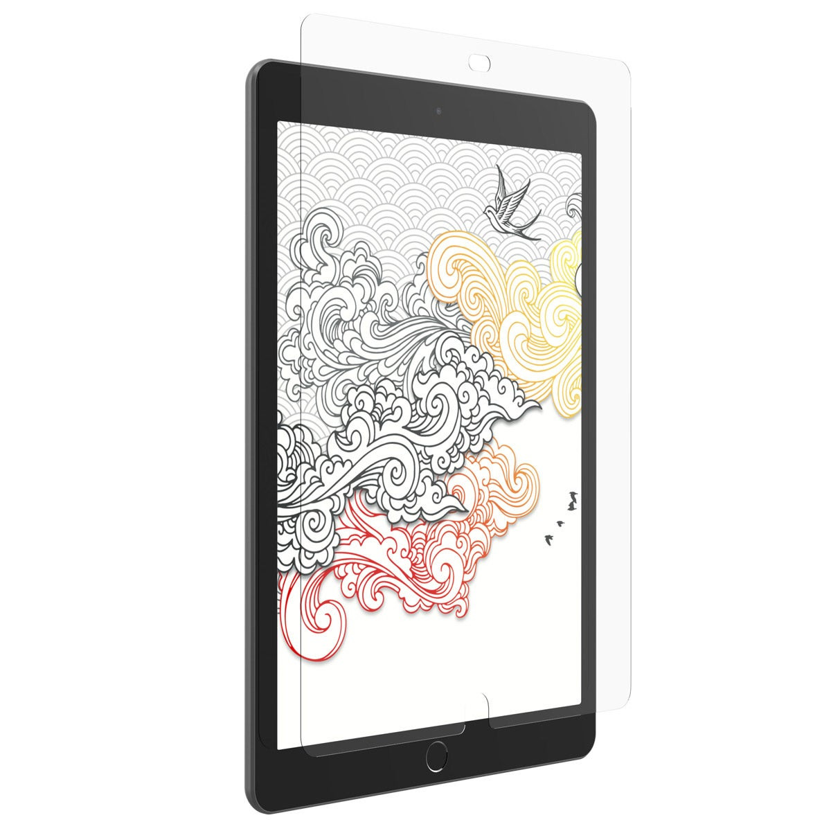InvisibleShield GlassFusion+ Tablet Screen Protector Apple iPad 10.2" (Gen 9, 8, 7)-image-200308040