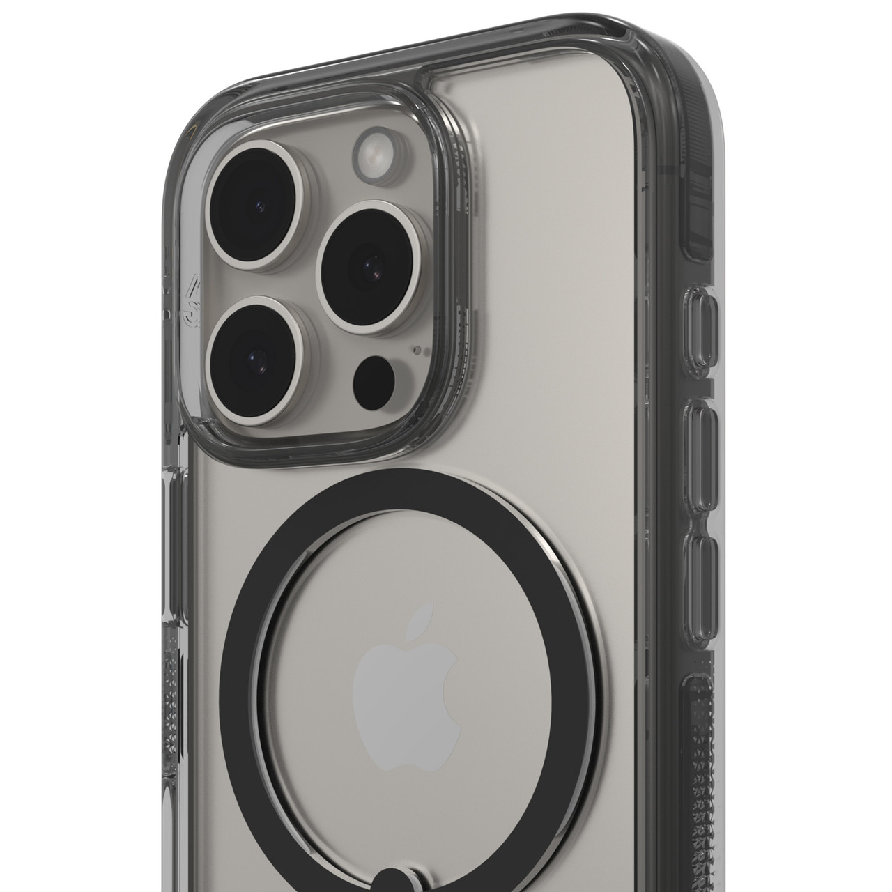 ZAGG Santa Cruz Snap with Kickstand Case for iPhone 16 Pro Black - Picture 7 of 18