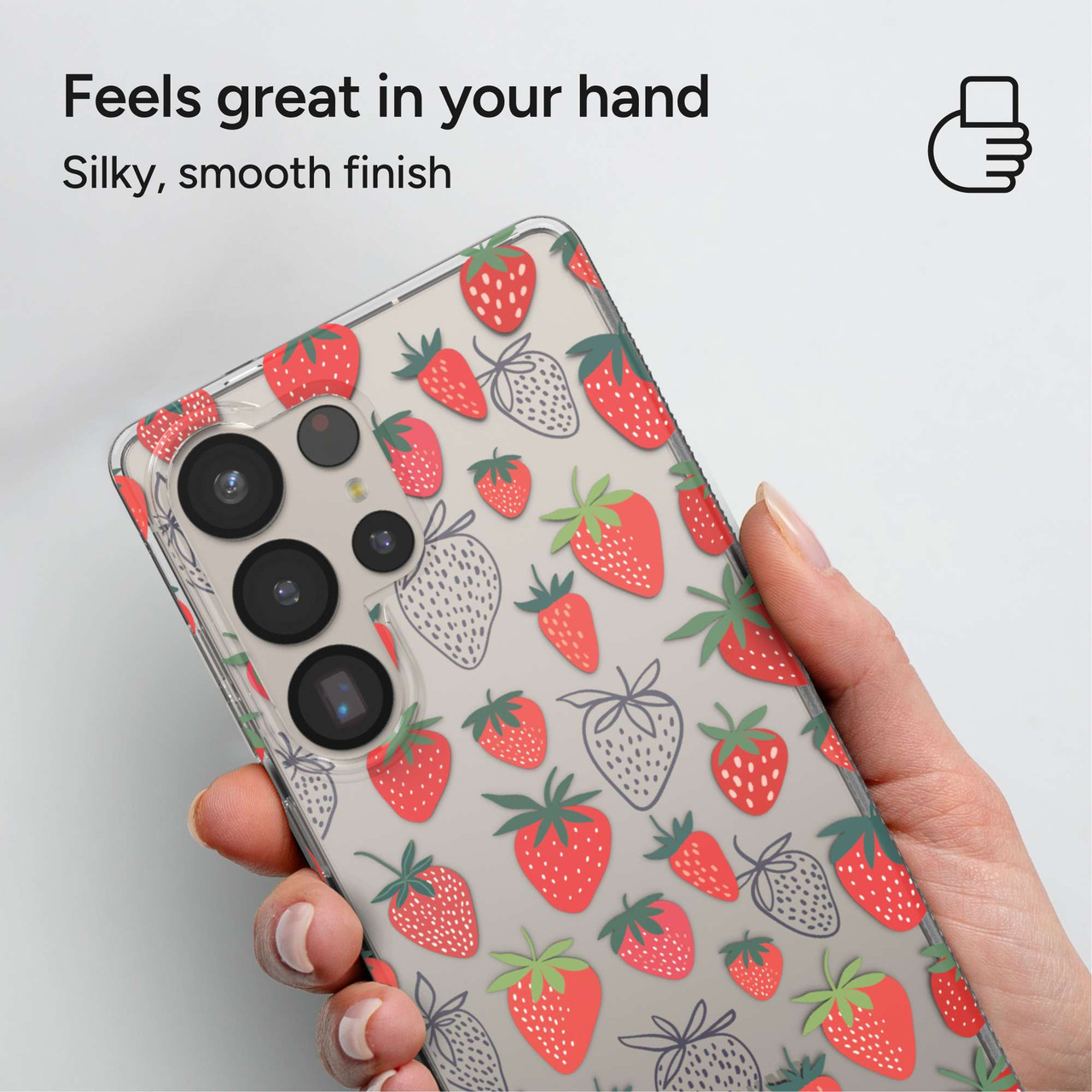 ZAGG Milan Samsung Galaxy S25 Ultra Casey Strawberry Pattern - Bild 6 von 9