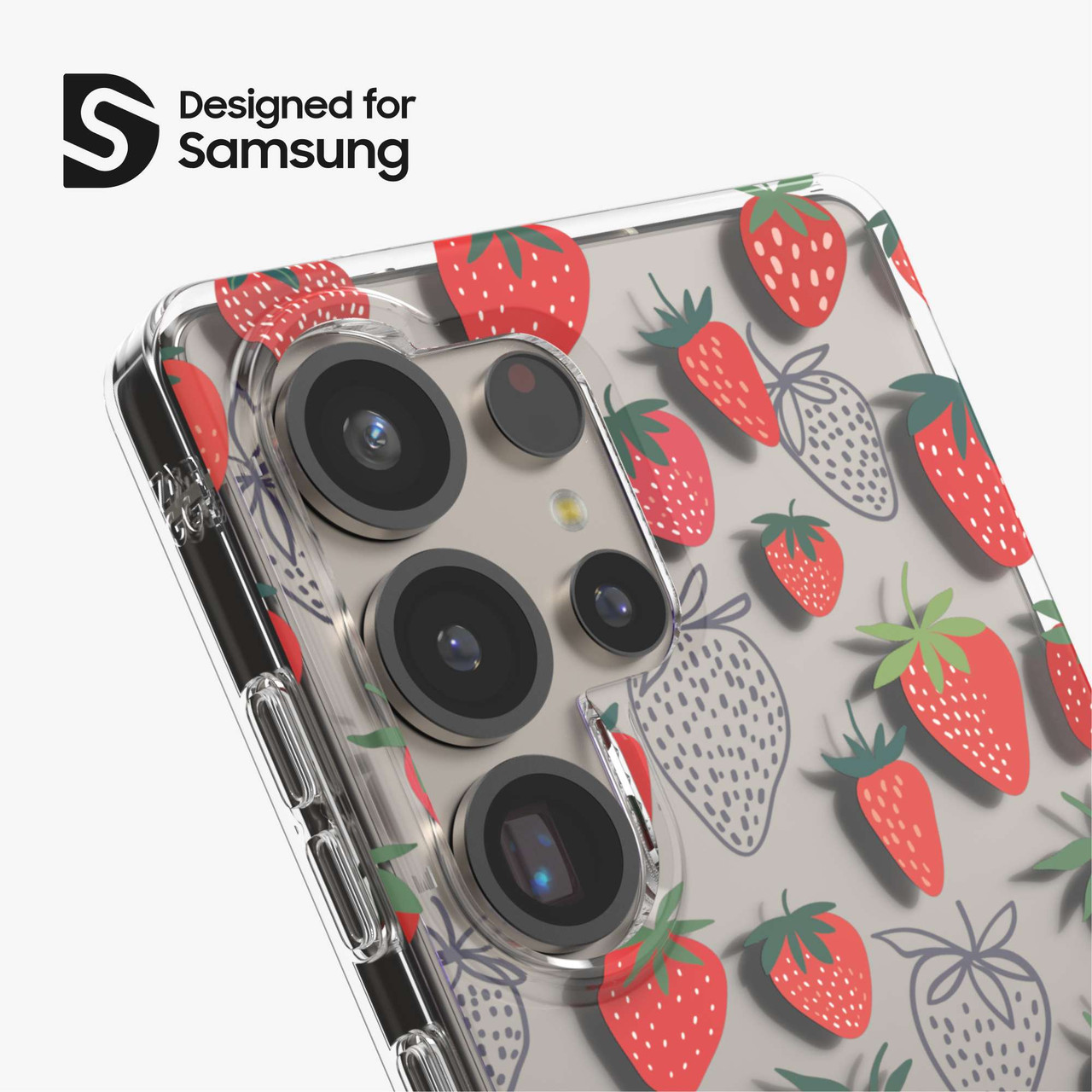 ZAGG Milan Samsung Galaxy S25 Ultra Casey Strawberry Pattern - Bild 8 von 9