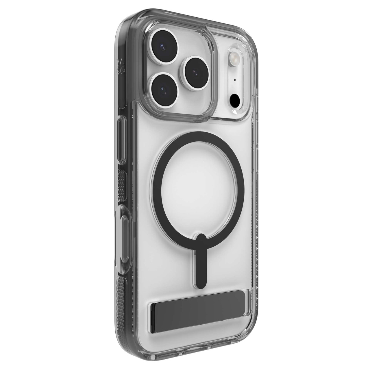 ZAGG Santa Cruz Snap Case with Kickstand for iPhone 17 Pro - Jet Black Drop  | eBay