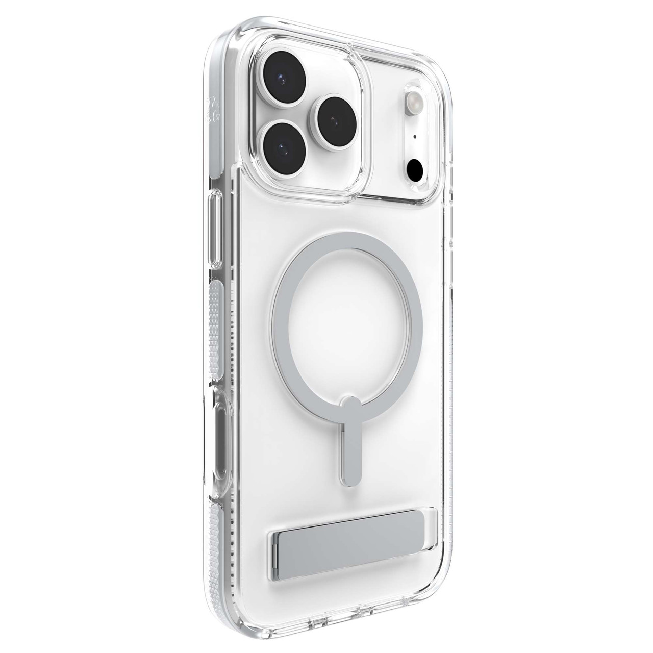 ZAGG Santa Cruz Snap Case mit Ständer für iPhone 17 Pro Max - Jet Black Drop - Bild 5 von 45
