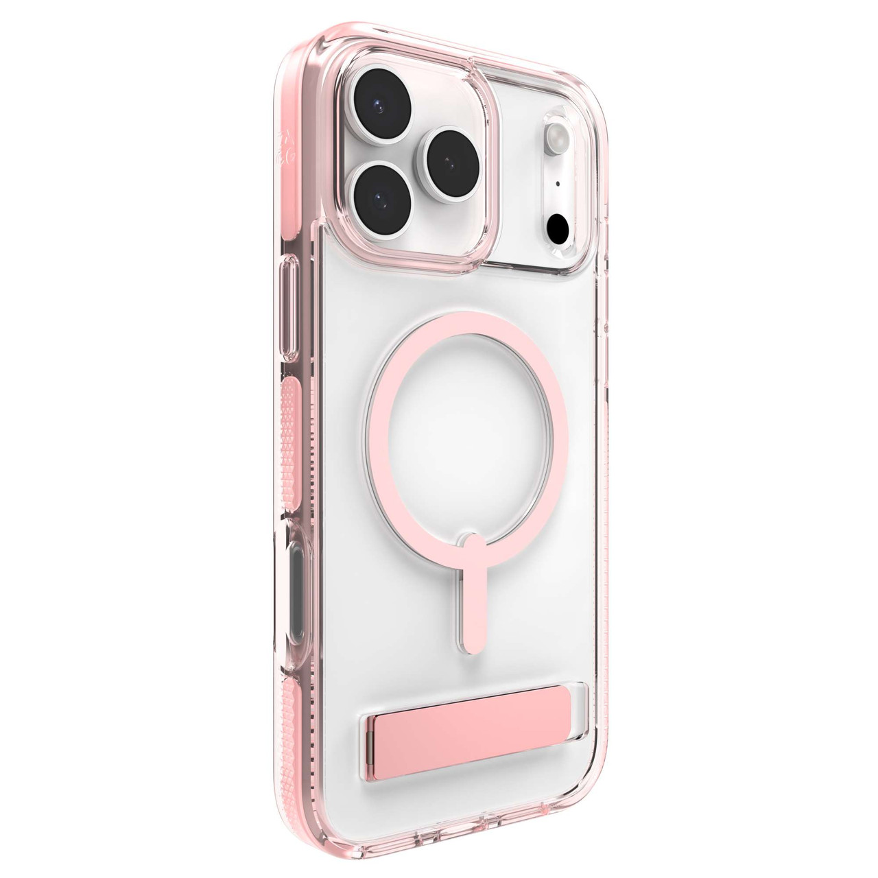 ZAGG Santa Cruz Snap Case mit Ständer für iPhone 17 Pro Max - Jet Black Drop - Bild 4 von 45
