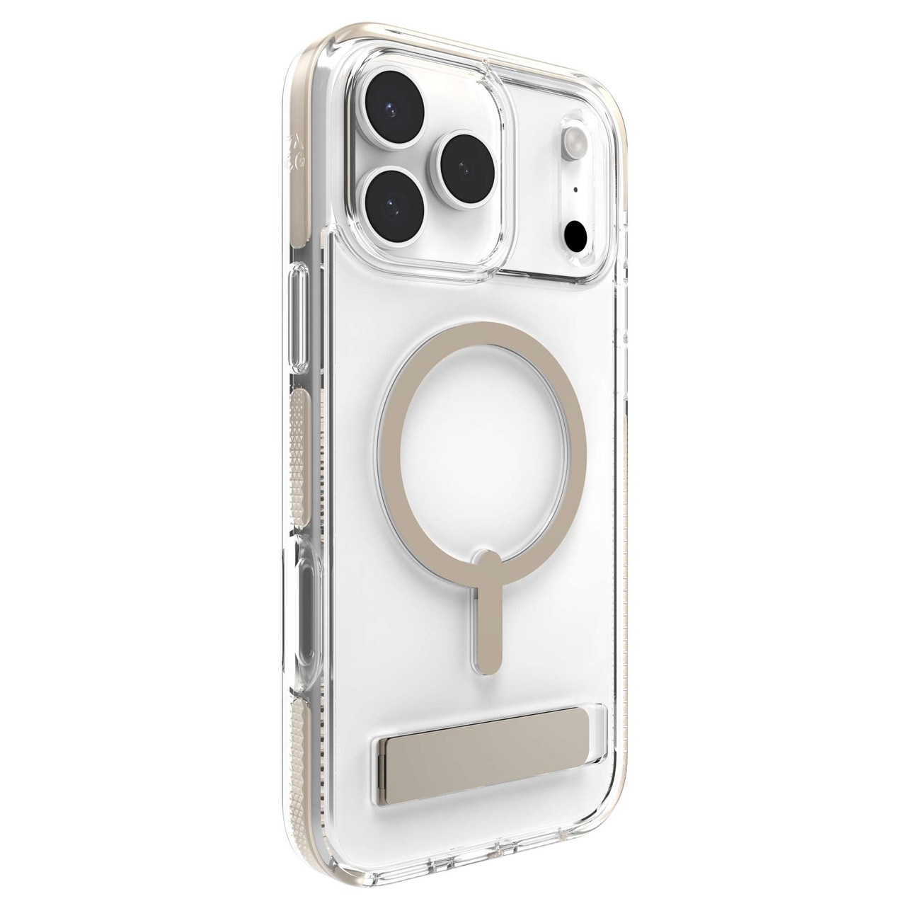 ZAGG Santa Cruz Snap Case mit Ständer für iPhone 17 Pro Max - Jet Black Drop - Bild 6 von 45