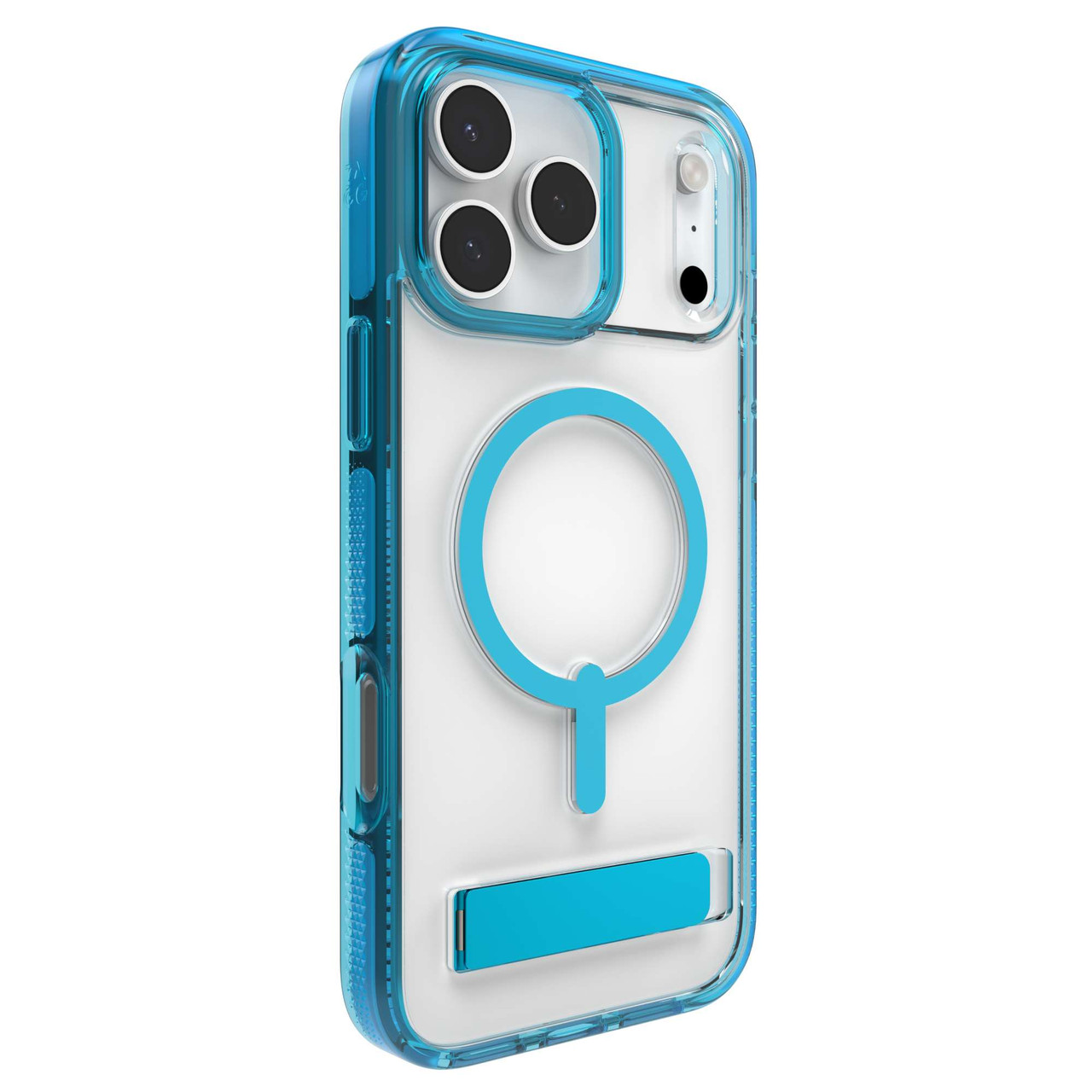 ZAGG Santa Cruz Snap Case mit Ständer für iPhone 17 Pro Max - Jet Black Drop - Bild 7 von 45