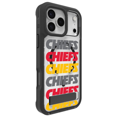 ZAGG Custom Kansas City Chiefs - Rainier iPhone 17 Pro Custom Case 2-image-SSZG-NFL-KAN02-RSK17P-1