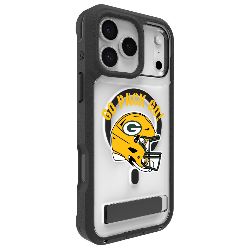 ZAGG Custom Green Bay Packers - Rainier iPhone 17 Pro Max Custom Case 3-image-SSZG-NFL-GRE03-RSK17PM-1