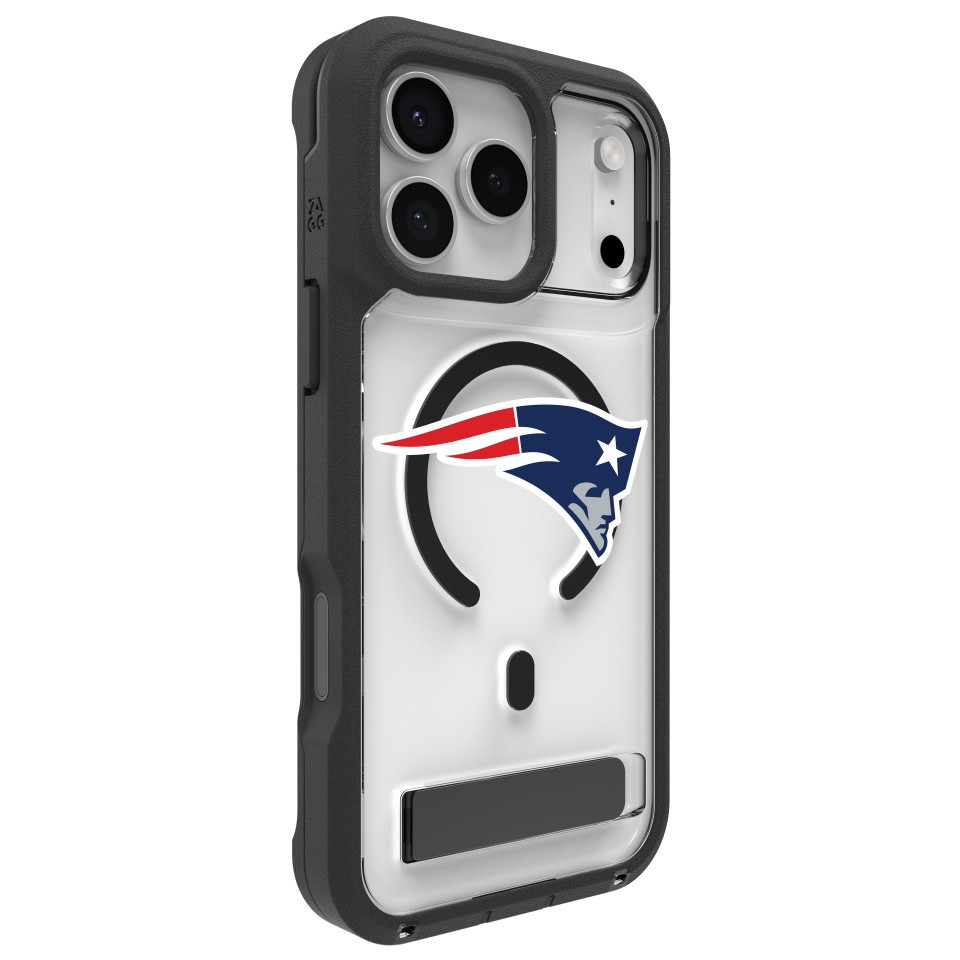 ZAGG Custom New England Patriots - Rainier iPhone 17 Pro Custom Case 1-image-SSZG-NFL-NEP01-RSK17P-1