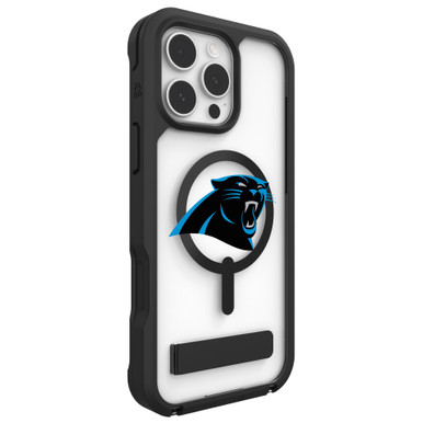 ZAGG Custom Carolina Panthers - Rainier iPhone 16 Pro Custom Case 1-image-SSZG-NFL-CAR01-RSK16P-1