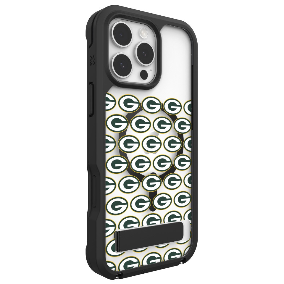 ZAGG Custom Green Bay Packers - Rainier iPhone 16 Pro Max Custom Case 4-image-SSZG-NFL-GRE04-RSK16PM-1