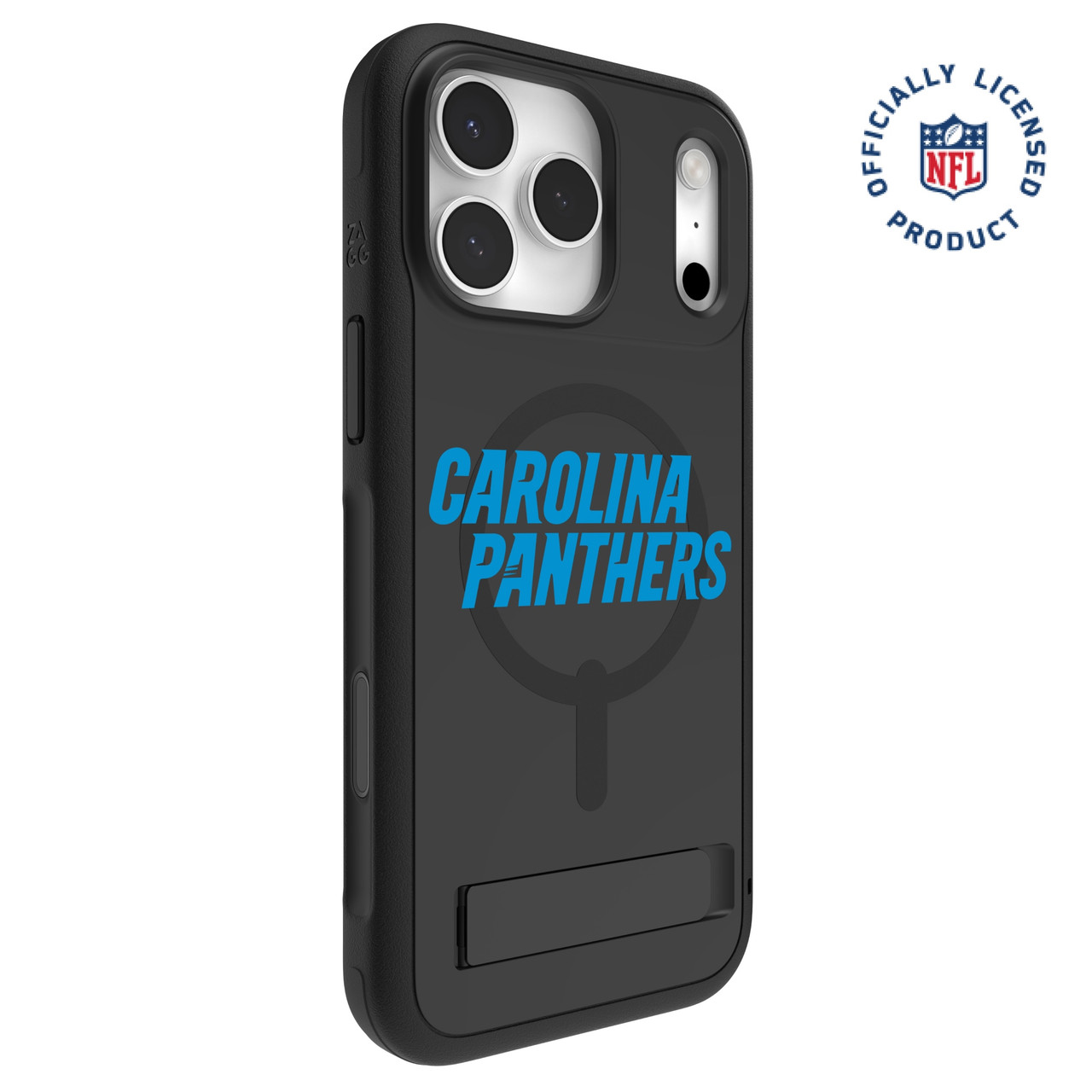 ZAGG Custom Carolina Panthers - Sedona iPhone 17 Pro Max Custom Case 2-image-SSZG-NFL-CAR02-SSK17PM-1