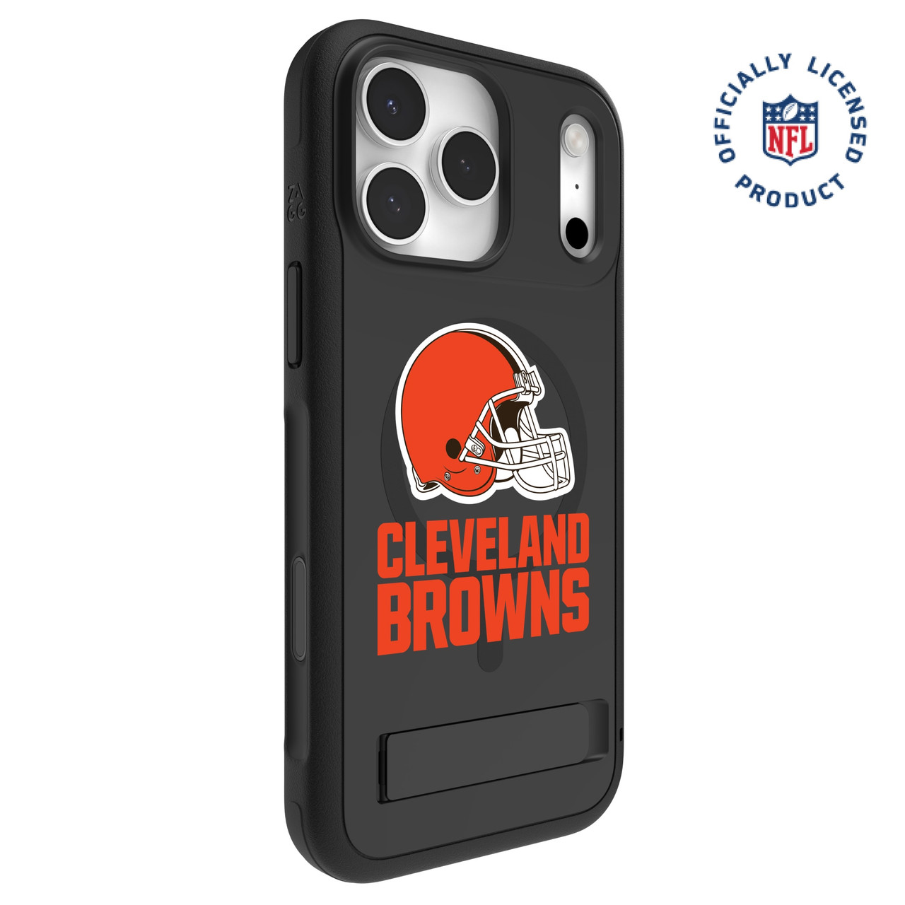 ZAGG Custom Cleveland Browns - Sedona iPhone 17 Pro Custom Case 1-image-SSZG-NFL-CLE01-SSK17P-1