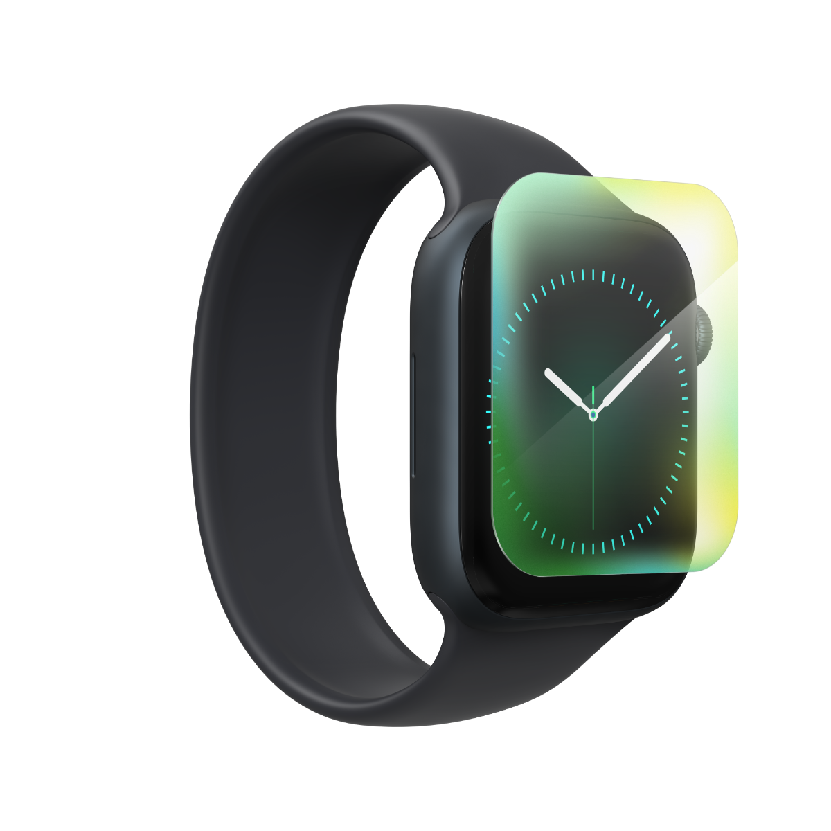 как выглядит ZAGG InvisibleShield Ultra ECO for Apple Watch Series 7 Series 8 Watch Size: фото