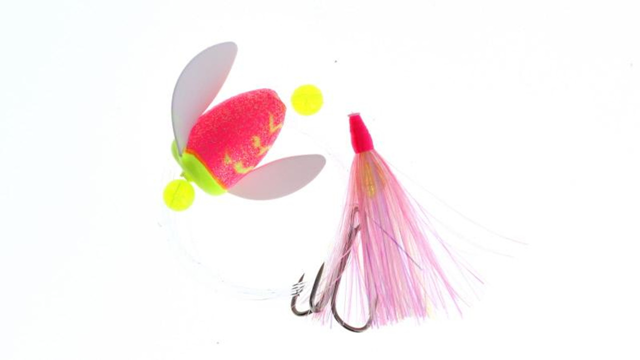 Rapture Trolling Flies Lake Trout Rigs PINK STING UV Standard