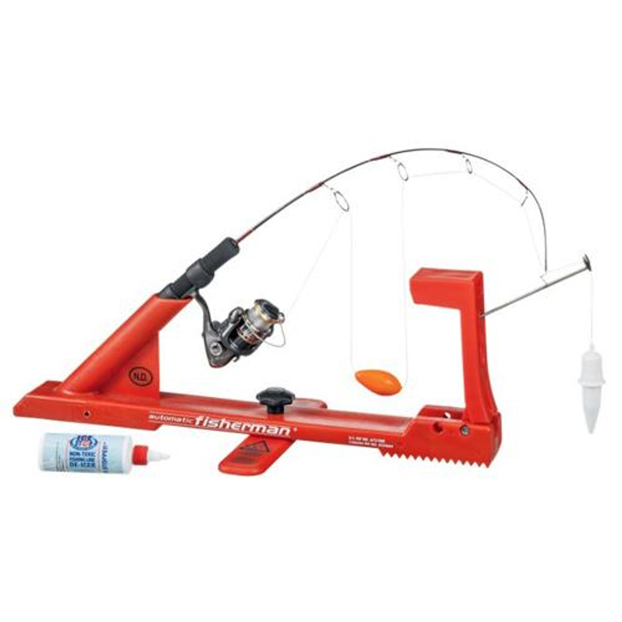 Customer reviews: Catch-On Ice Fishing Tip Up Automatic Jigging  Rod Holder, Ice Fishing Combo Gear & Equipment, Fishing Accessories for  Men & Women