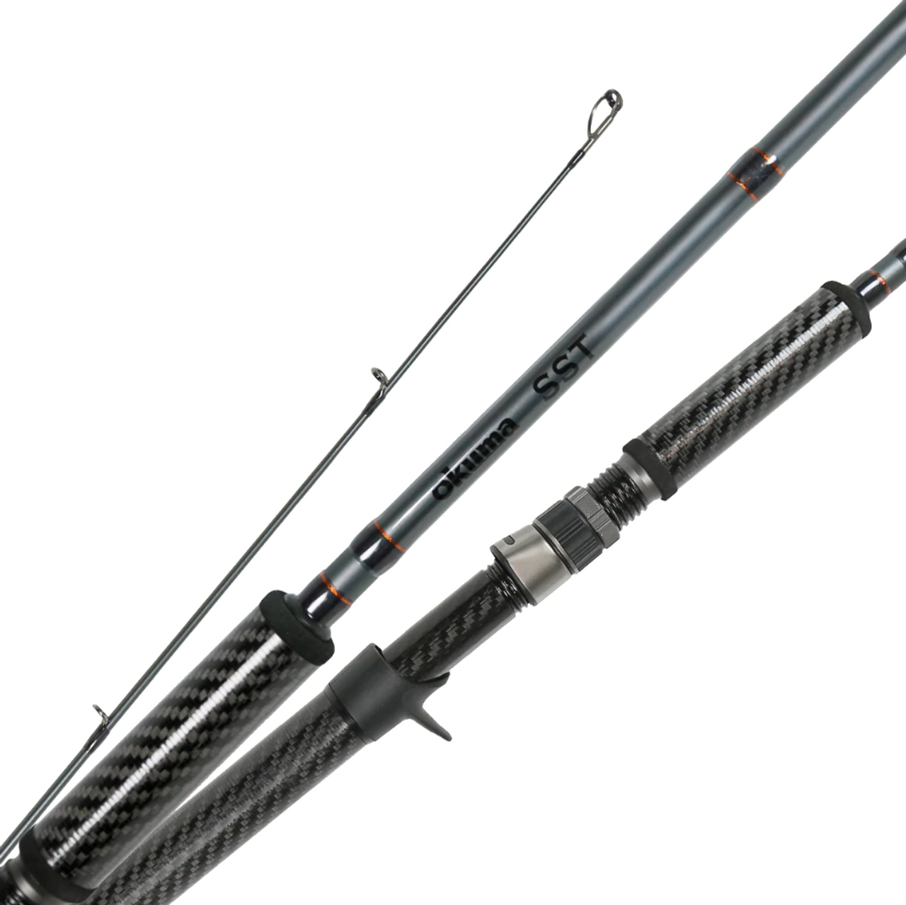 2 Great Lakes Salmon Downrigger Fishing Poles - collectibles - by