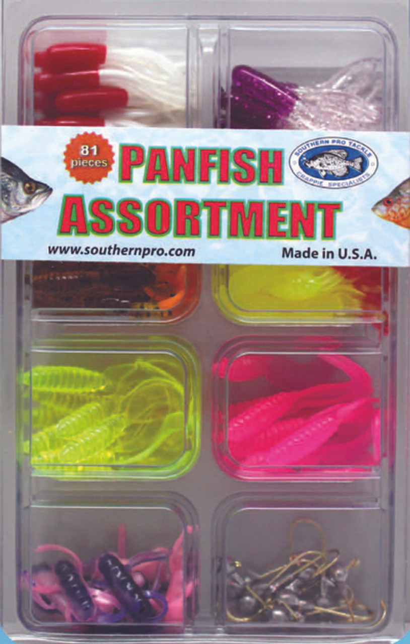 Southern Pro Crappie Assortment Kit – 180 Pieces