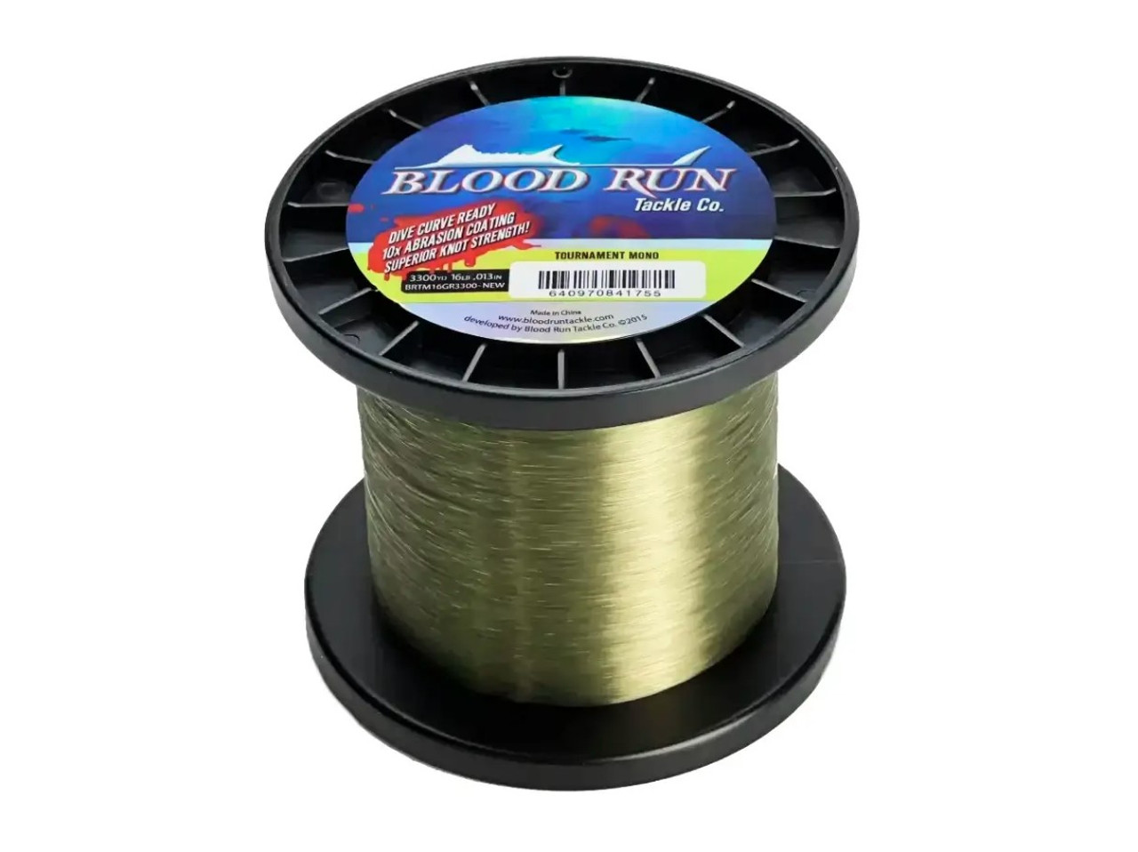 Blood Run Tournament Monofilament Bulk Spool