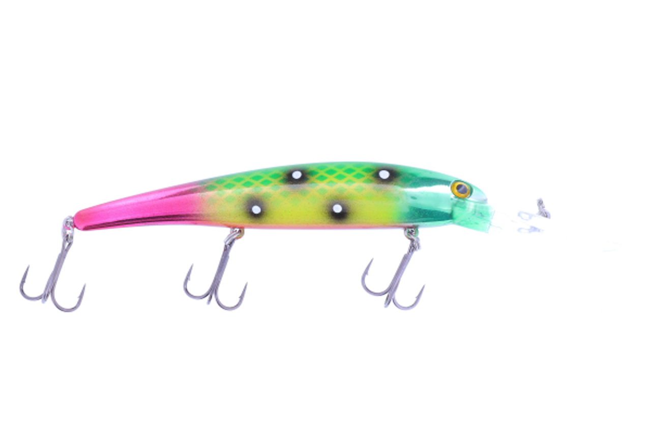 Custom Painted Fishing Lure With Rattles 
