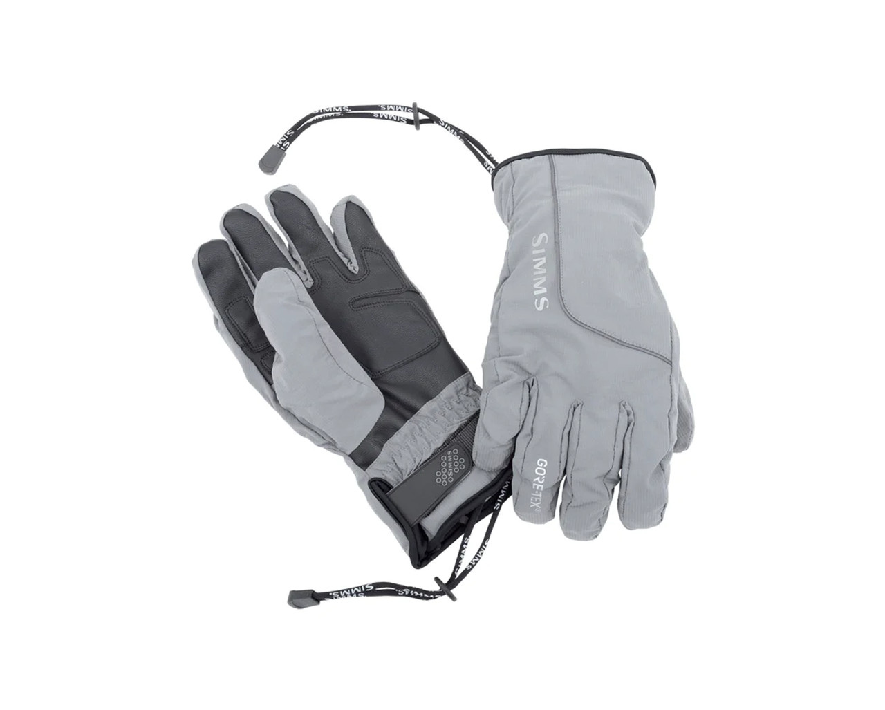 Simms Wool Half Finger Glove - Steel - S/M