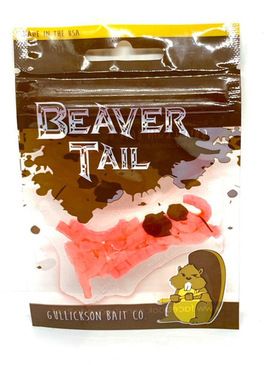 How to Cut up Beaver Tail for Fishing Bait 