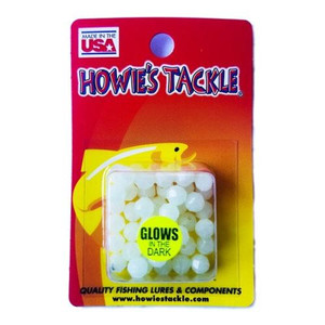 Howie's Tackle Howie's Round Beads - #6 - White