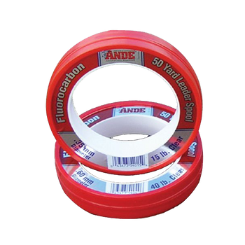 Ande Fluorocarbon 50 yd Spool Clear 40lb