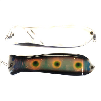 Salmon Candy Fish Flasher UV Road Toad