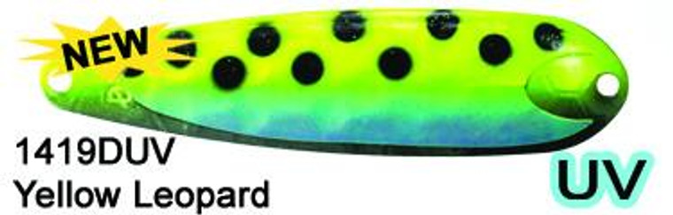 Dreamweaver Standard Spoon DUV Yellow Leopard Dbl UV Standard