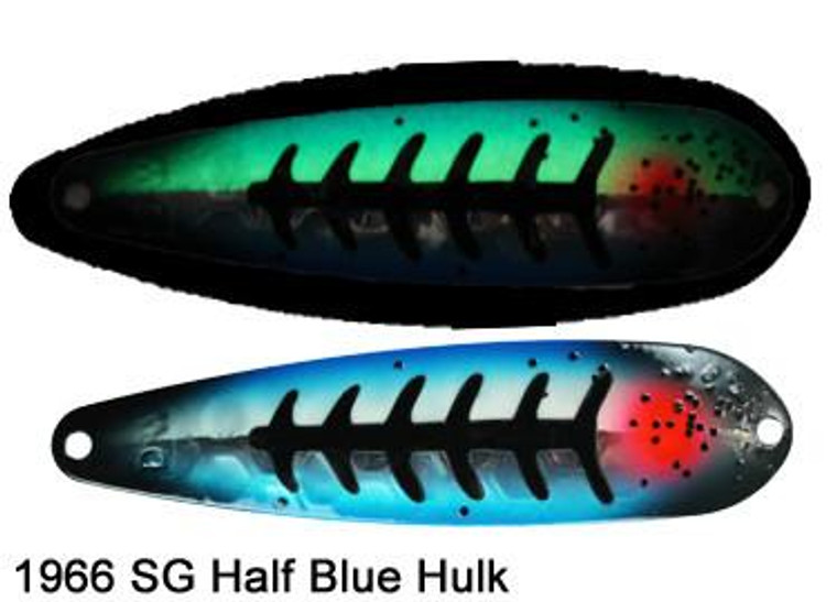 Dreamweaver Standard Spoon SG Super Glow Half Blue Hulk Standard