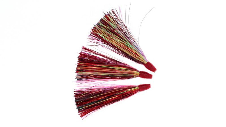 Rapture Trolling Flies Teaser 3-Pack CODE RED Standard