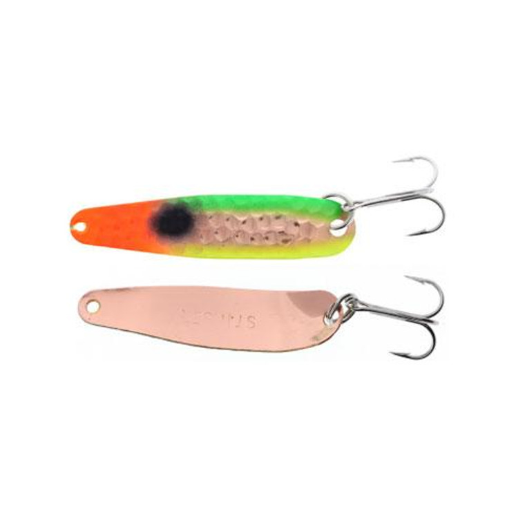 Michigan Stinger Scorpion Spoon Copper Back Mixed Veggies 2-1/4''