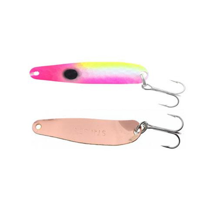 Michigan Stinger Scorpion Spoon Copper Back Lami Cakes 2-1/4''