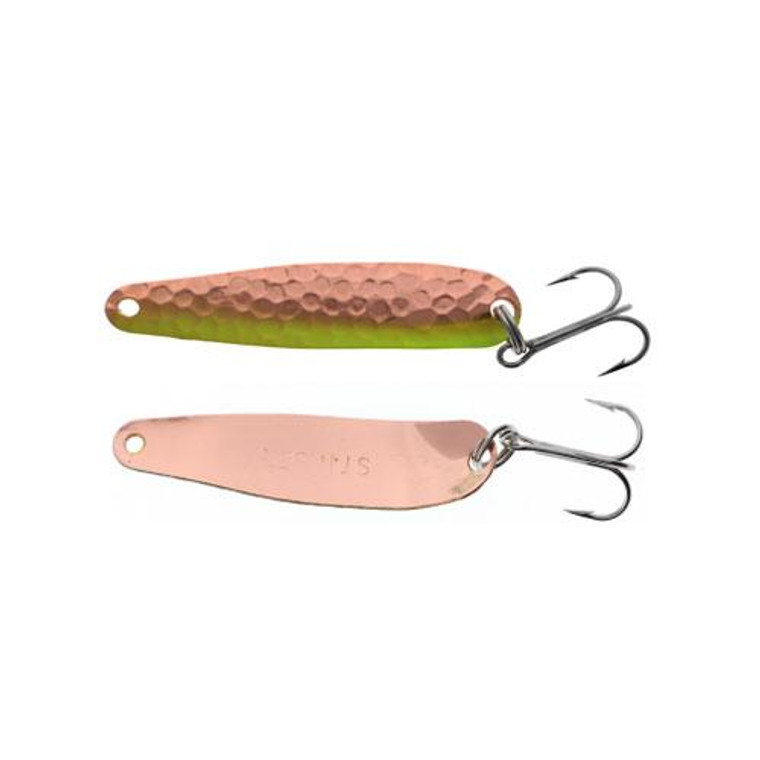 Michigan Stinger Scorpion Spoon Copper Back Copper Lemon Drop 2-1/4''